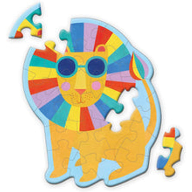 rainbow lion mini shaped puzzle 24 pcs f 20
