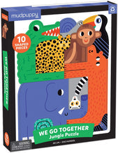 we go together jungle 10 shaped pcs