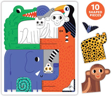 we go together jungle 10 shaped pcs