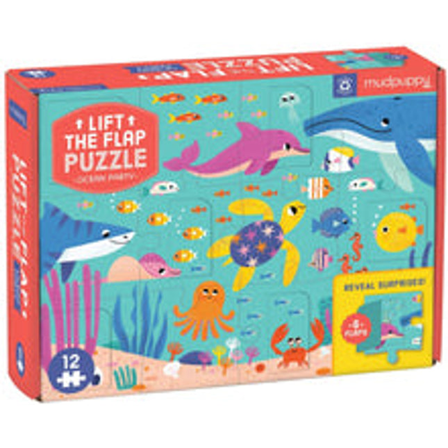 lift the flap ocean party 12 pcs f 20