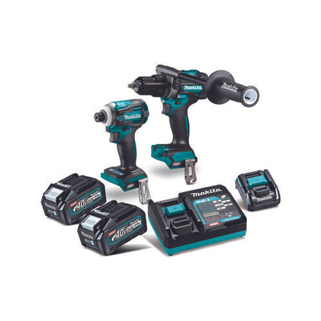 makita 40v xgt 2 piece combo kit