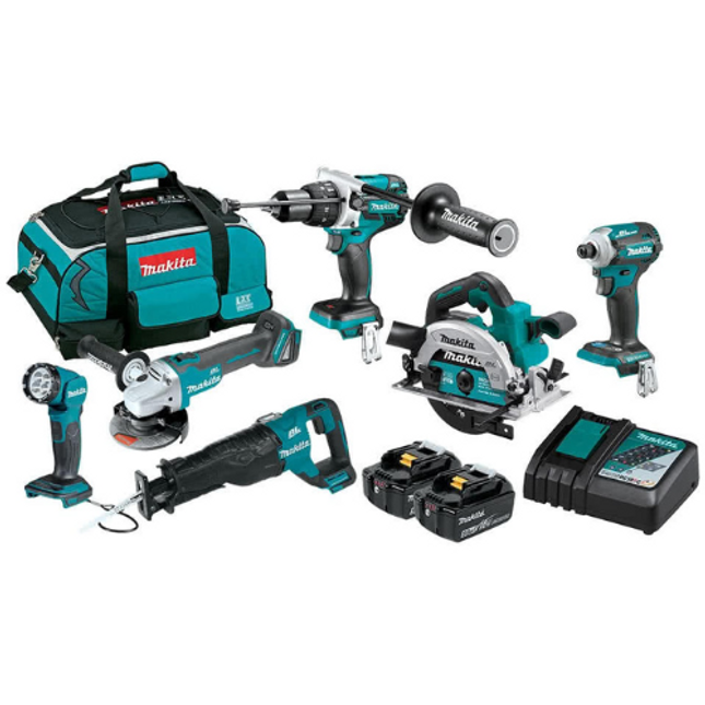 makita 6 piece combo kit