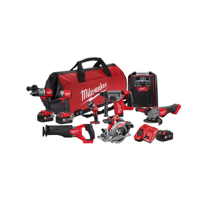 milwaukee 8 piece combo kit