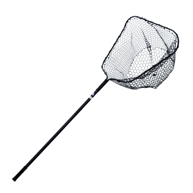 nacsan rubber landing net stealth black med