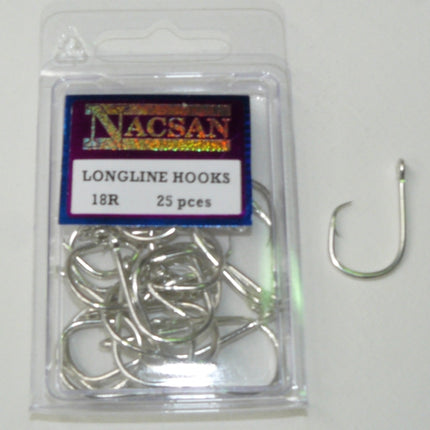nacsan longline hook 18 25pce
