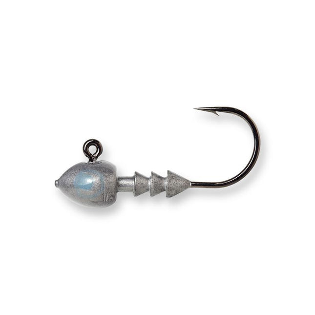 ocean angler uv jig head blue 1 2oz 3 0