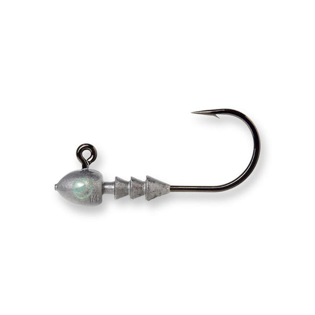 ocean angler uv jig head green 1 4 3 0