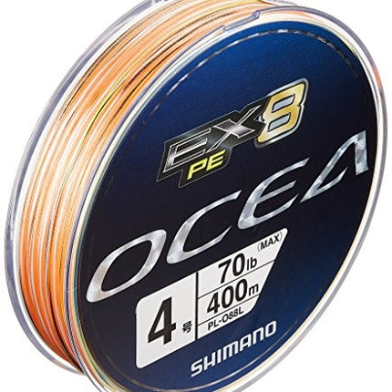 shimano ocea ex8 pe4 400m 73lb multi c