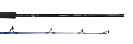 okuma azores jig spin 5ft2 1pc 37kg 250 350gm blue 2