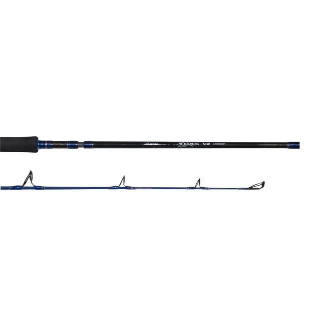 okuma azores jig spin 5ft2 1pc 37kg 250 350gm blue 2