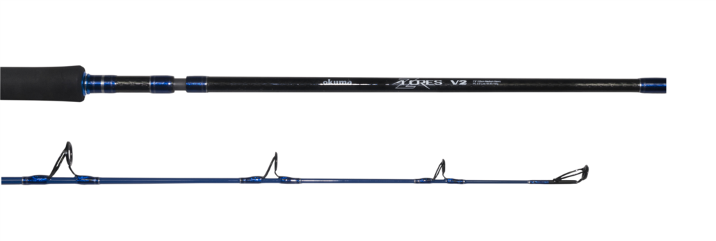 okuma azores jigging rod OKUMA AZORES JIG SPIN 5FT2 1PC 37KG 250-400GM BLUE ROD – Onecheq