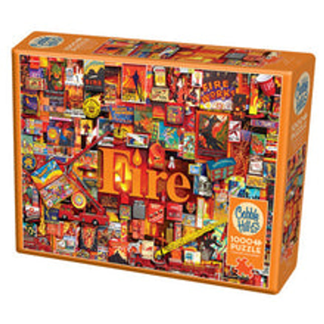 fire puzzle 1000 pcs the elements project