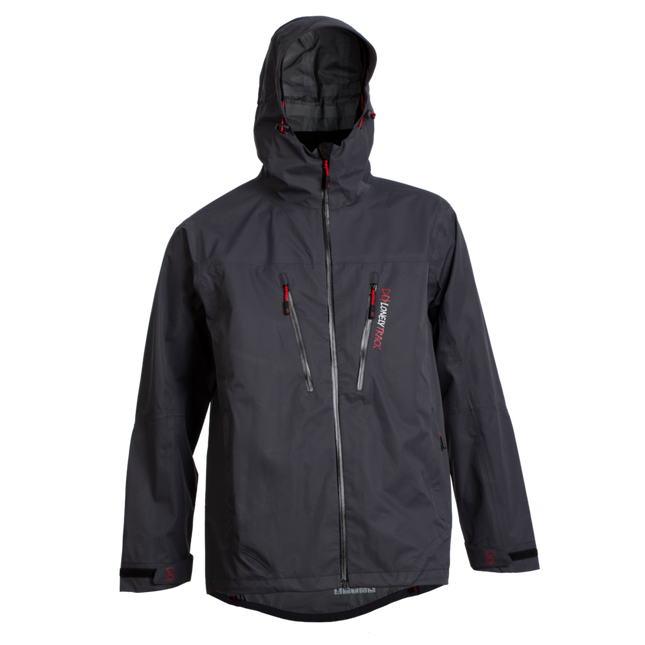 lonley track outlander waterproof jacket gunmetal size l
