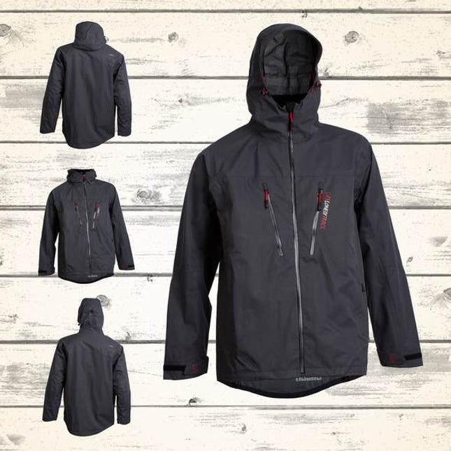 lonley track outlander waterproof jacket gunmetal size l 2