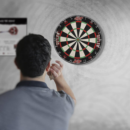 outlaw bristle dartboard