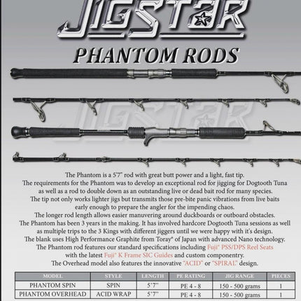 jigstar phantom pe 4 8 150 500gm spin 1pc