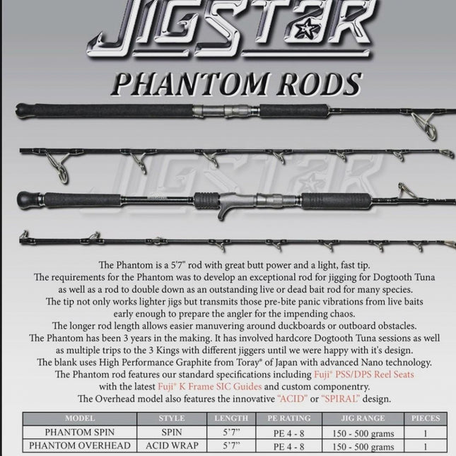 jigstar phantom pe 4 8 150 500gm spin 1pc