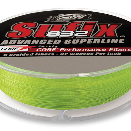 sufix 832 neon lime 600yd 50lb 2