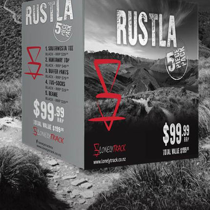 lonley track rustla 5 piece fleece pack black size l