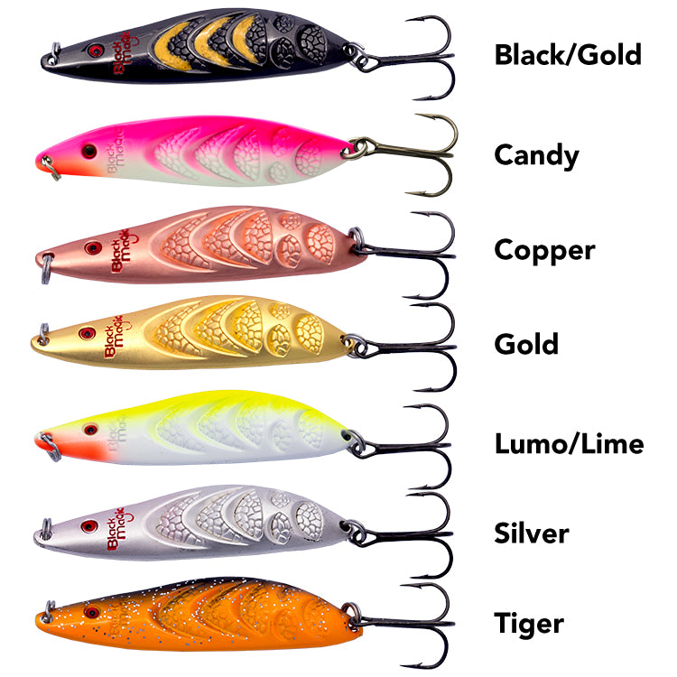BLACK MAGIC RATTLE SNACK LURES – Onecheq