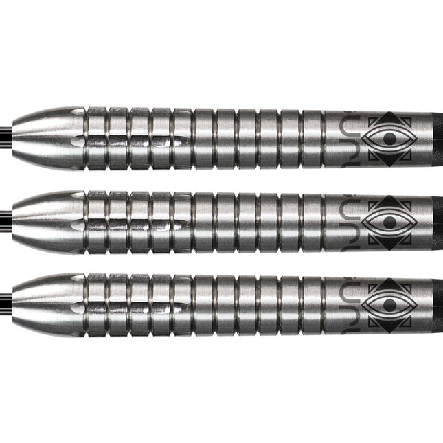 shot pro series raymond smith steel tip dart set 90 tungsten barrels