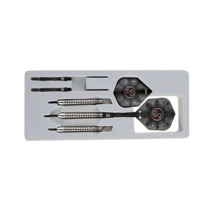 shot pro series raymond smith steel tip dart set 90 tungsten barrels