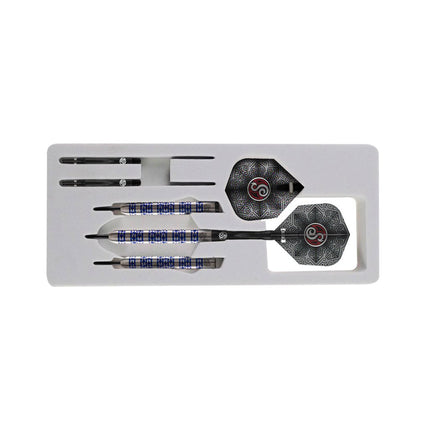 shot pro series robbie phillips steel tip dart set 90 tungsten barrels