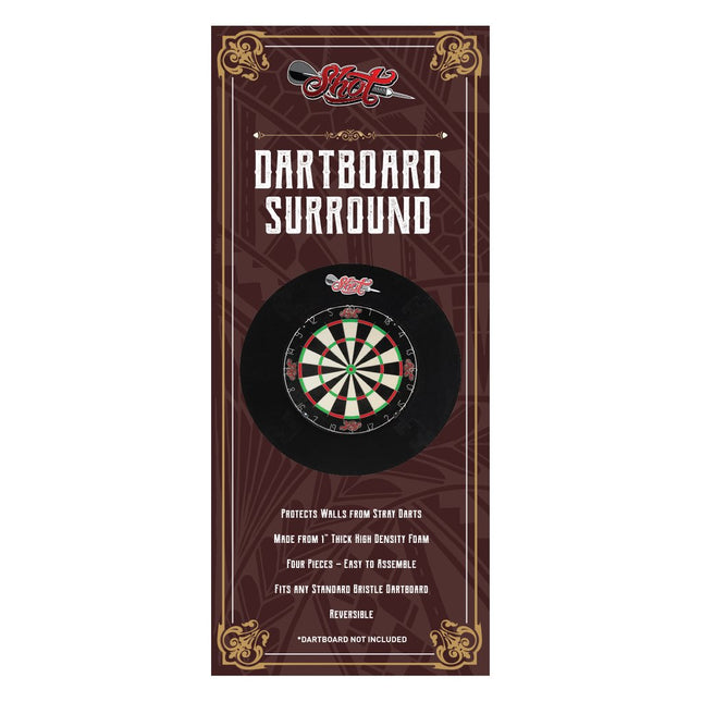 shot darts dartboard surround 4 piece