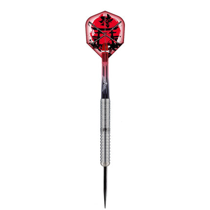 shot pro series toni alcinas samurai steel tip dart set 80 tungsten barrels