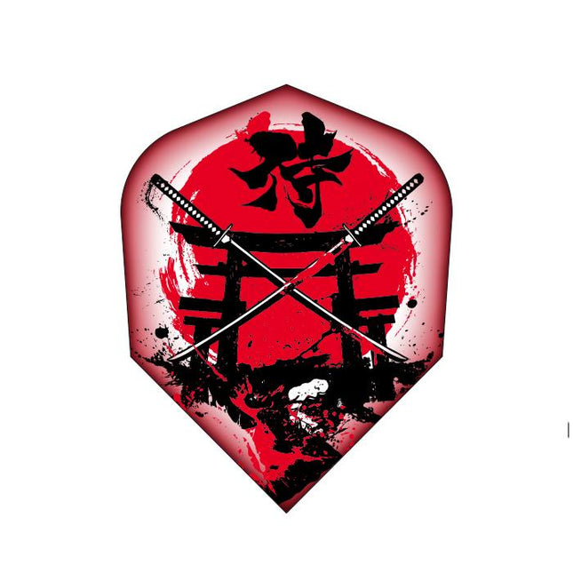 toni alcinas samurai dart flight set small standard