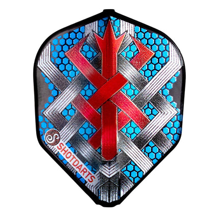 shot darts l style l3 ez shape viking berserker dart flights