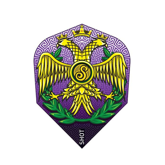 roman empire caesar dart flight set small standard