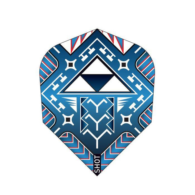 tribal weapon koa dart flight set sml std