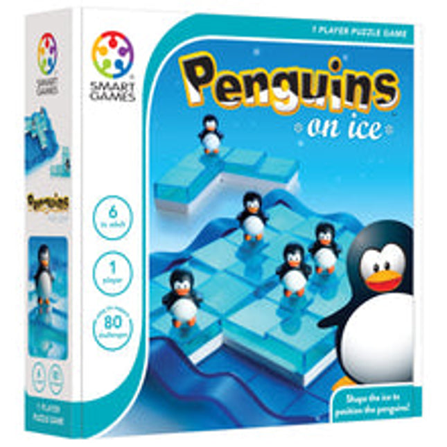 penguins on ice