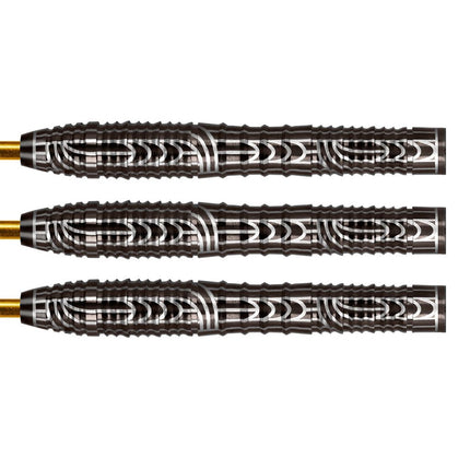 warrior rutene steel tip dart set 90 tungsten 24g