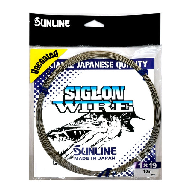 sunline siglon wire 150lb 68kg 1x7 10m 0 95mm