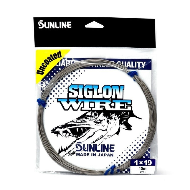 sunline siglon wire 90lb 41kg 1x7 10m 0 80mm