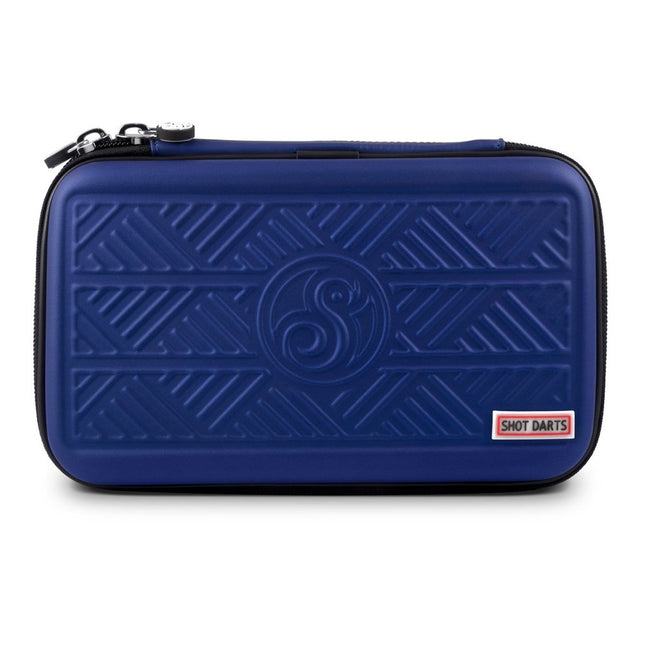 shot tactical darts case two set dart wallet blue