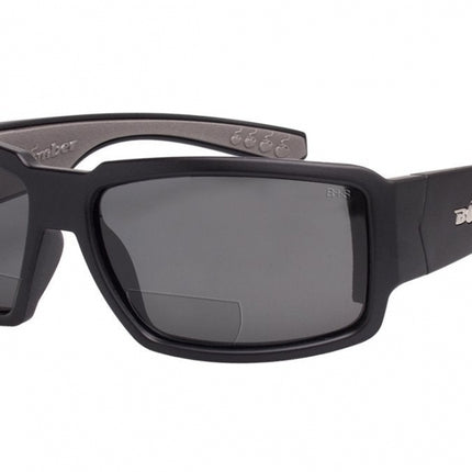 bombber blk foam smoke polarized gray foam
