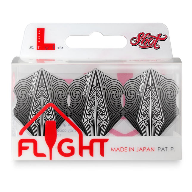 shot l style ez 1 std shape odins spear blk