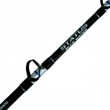 shimano status b water 8 50 80lb drone rod 3pce