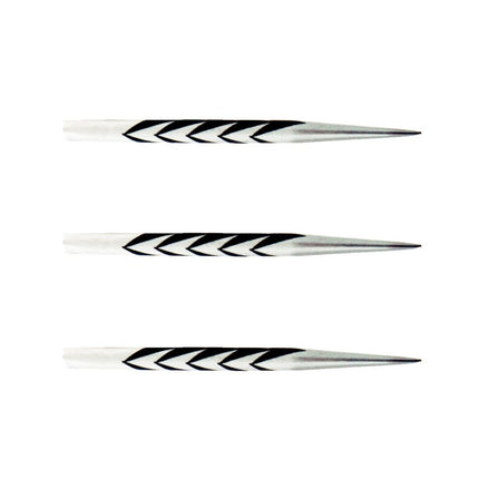 tribal weapon steel tip silver engraved point 35mm