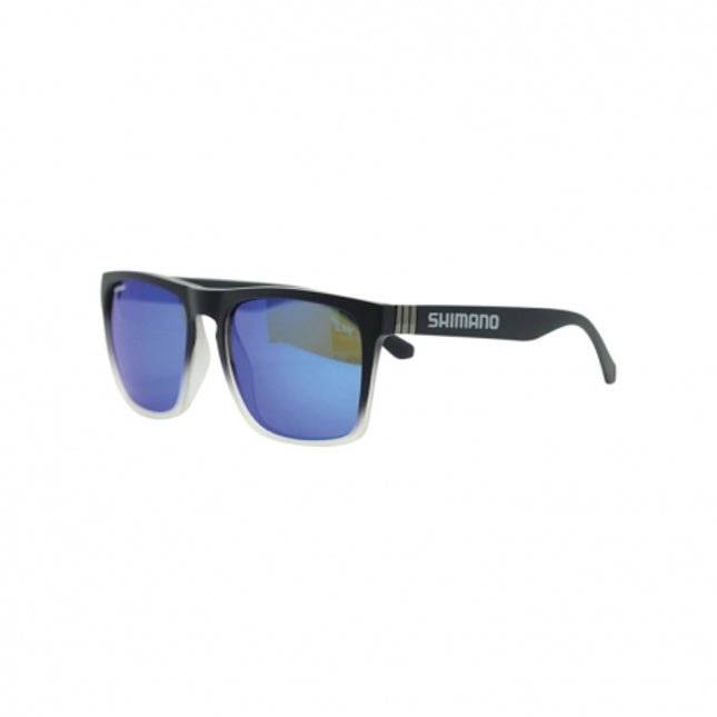 shimano sunnies abyss navy fade smoke blue mirror