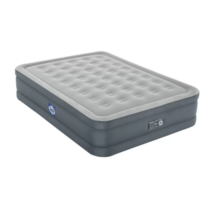 sealy fortech queen airbed with inbuilt pump
