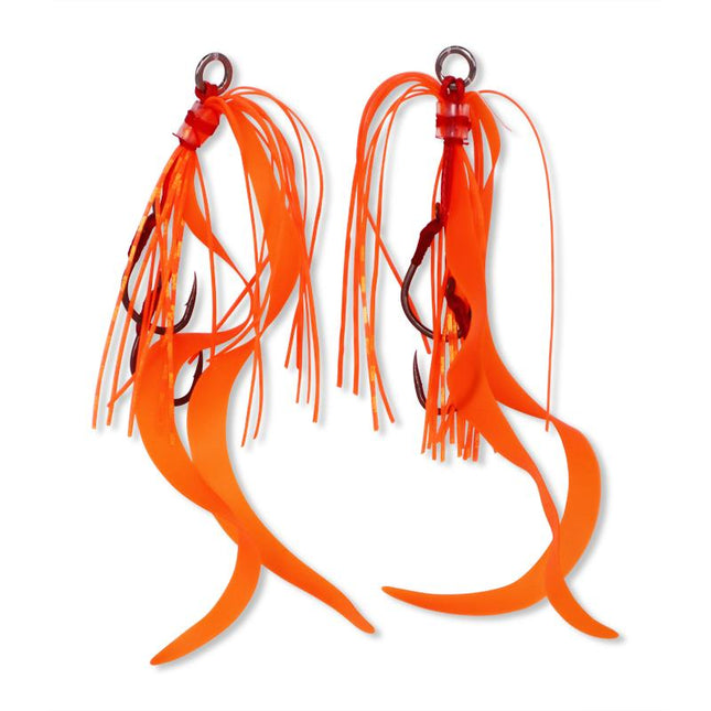 slider kabura skirts twin pack curly orange