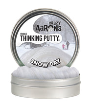 snow day 10 cm tin with cardboard craft insert