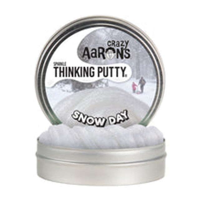 snow day 10 cm tin with cardboard craft insert