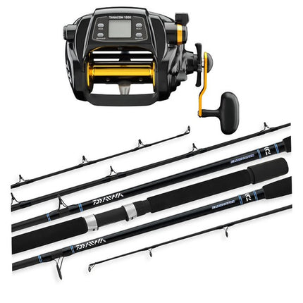 daiwa tanacom 1000u eliminator 5624 s butt