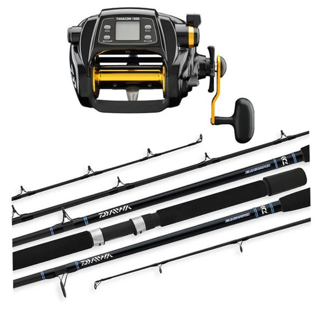 daiwa tanacom 1000u eliminator 5624 s butt