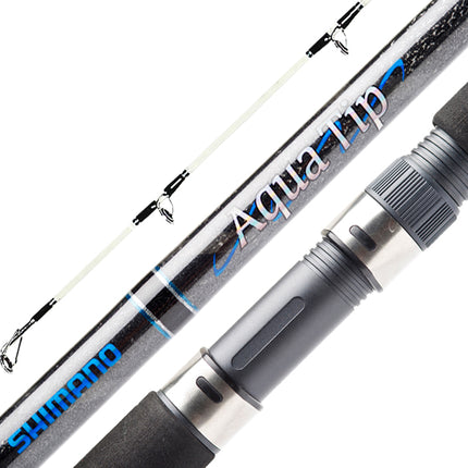 shimano aquatip spin 3 5kg 6ft6 2 pce graph